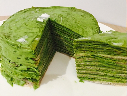 6月下旬新增「抹茶千層鬆餅」體驗