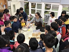 2017/1/13 石門乾華國小【九州鬆餅 快樂 & 微笑 愛分享】