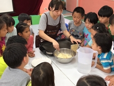 2017/4/10 淡水忠山國小【九州鬆餅 快樂 & 微笑 愛分享】