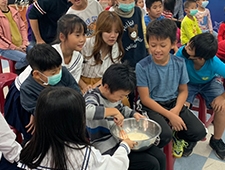 2019/11/06 瑞芳鼻頭國小【九州鬆餅 快樂 & 微笑 愛分享】